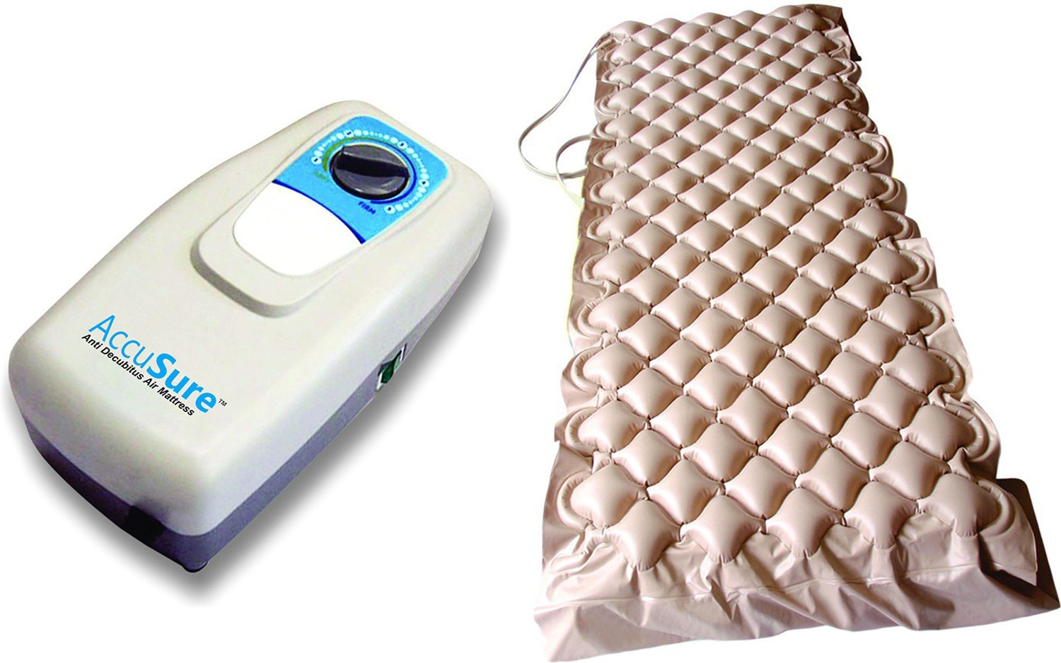 AccuSure Anti Decubitus Anti Decubitus Air Mattress with Pump for Preventing Bed Sores Massager - AccuSure : Flipkart.com