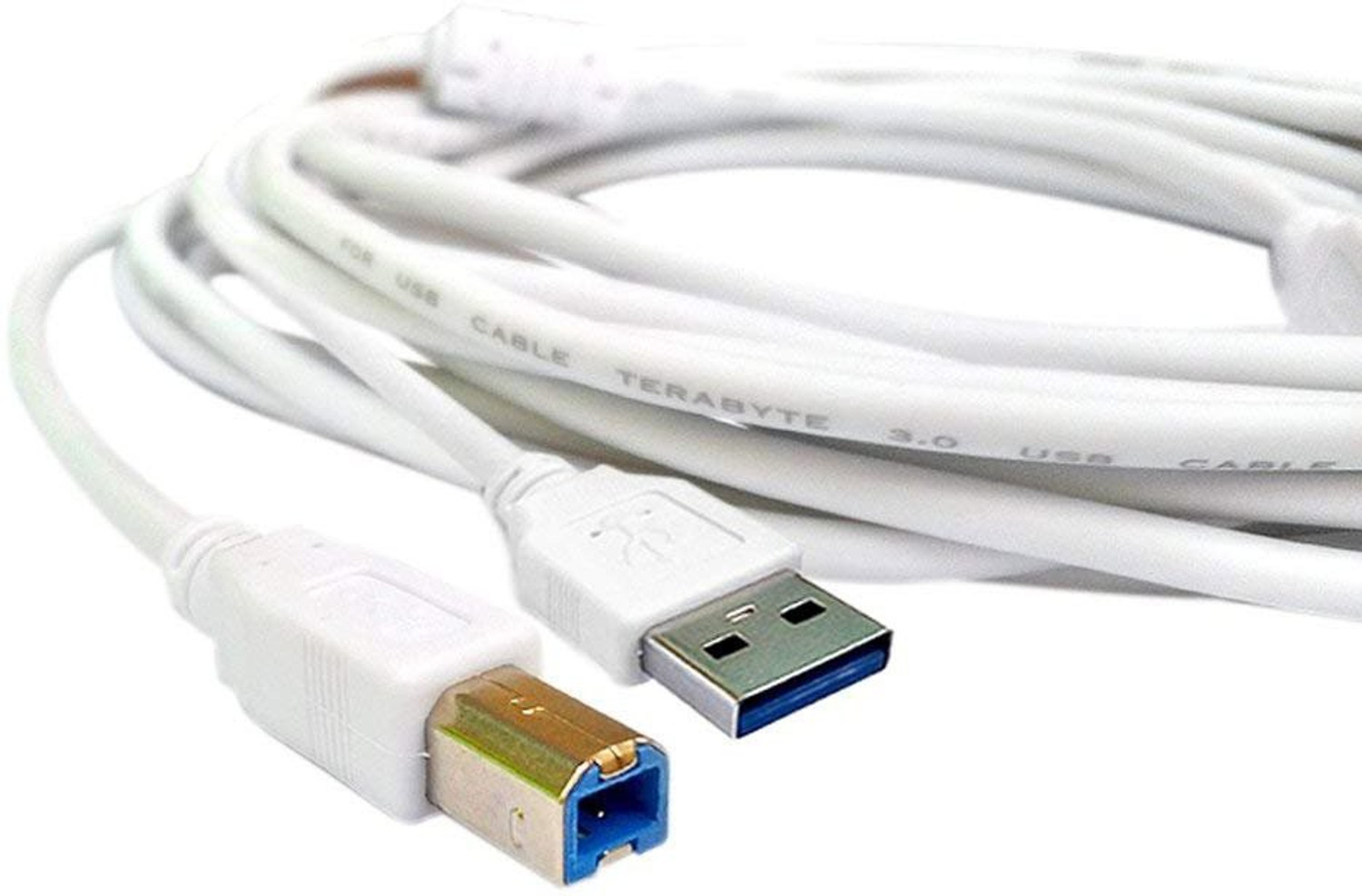 TERABYTE Micro USB Cable 4.25 m 4.25 Meter USB 2.0 Printer Cable High Speed Cable A USB Male to B Printer Male - TERABYTE : Flipkart.com