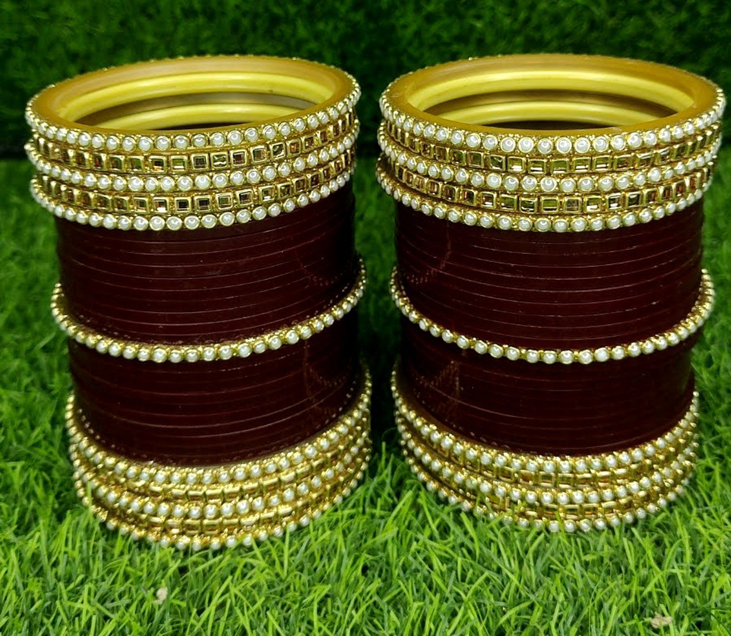 Image of oms Plastic Chudas (Pack of 10)
