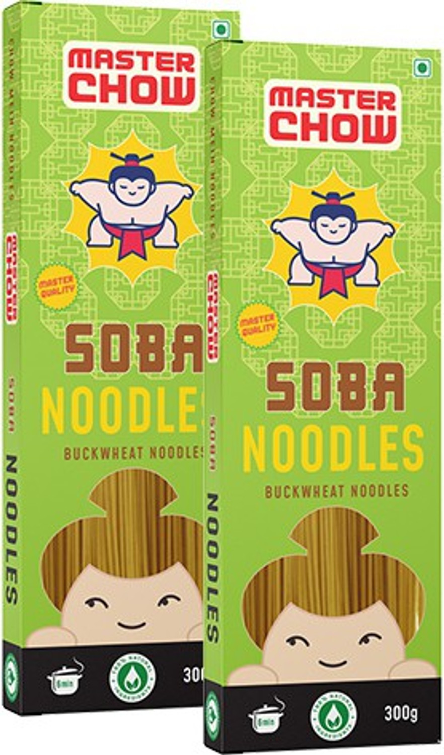 Image of MasterChow Soba Noodles (Pack of 2) Instant Noodles (2 x 300 g)