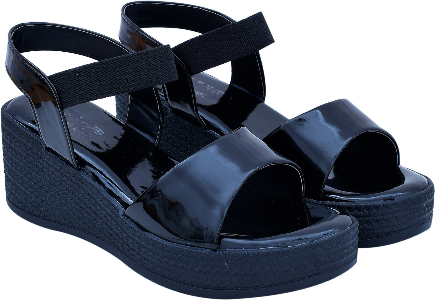 Image of AVA Women Heels Sandal (Black , 7)