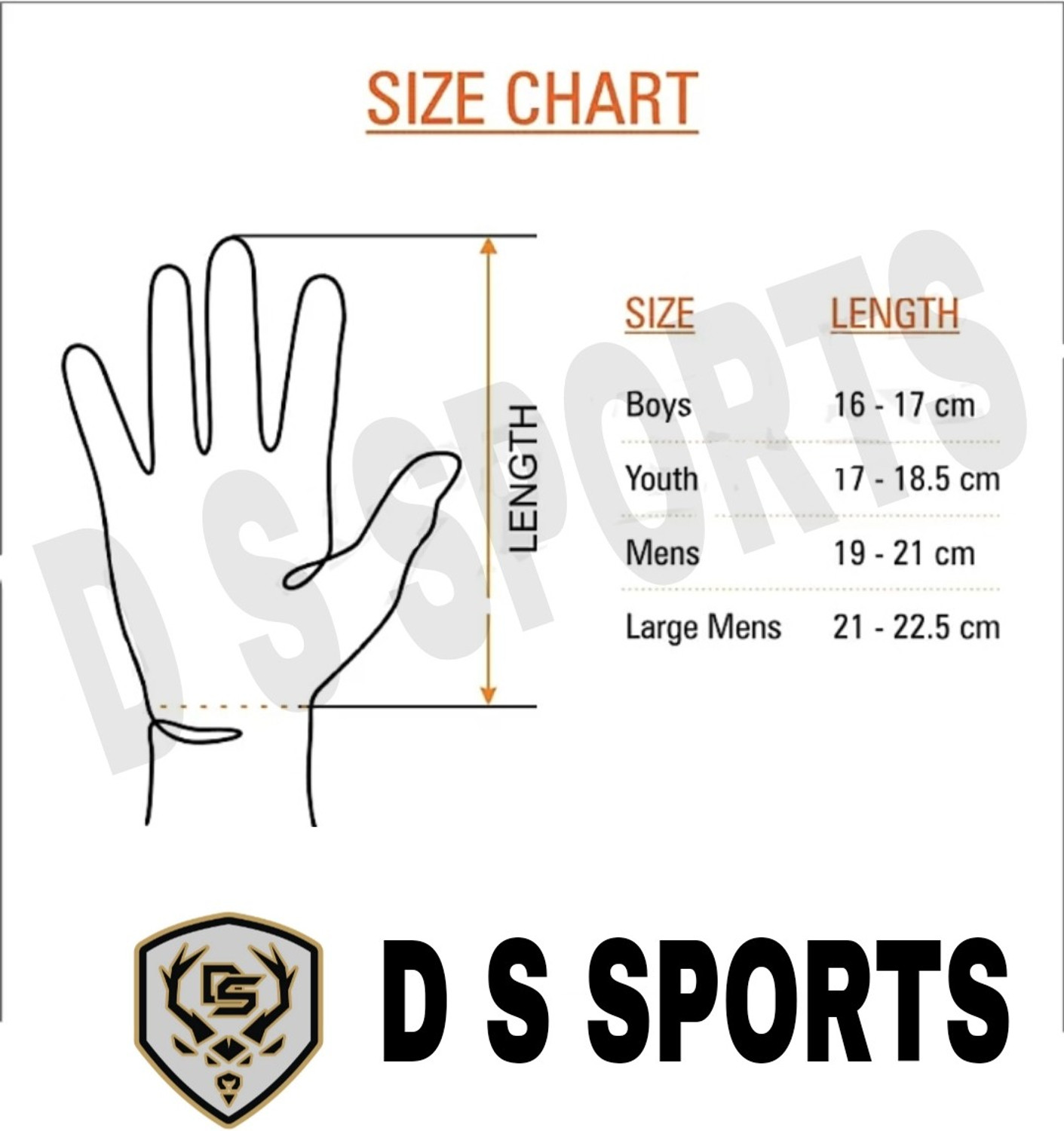 Image of D S SPORTS Prolite ( Youth) Batting Gloves (White, Red)
