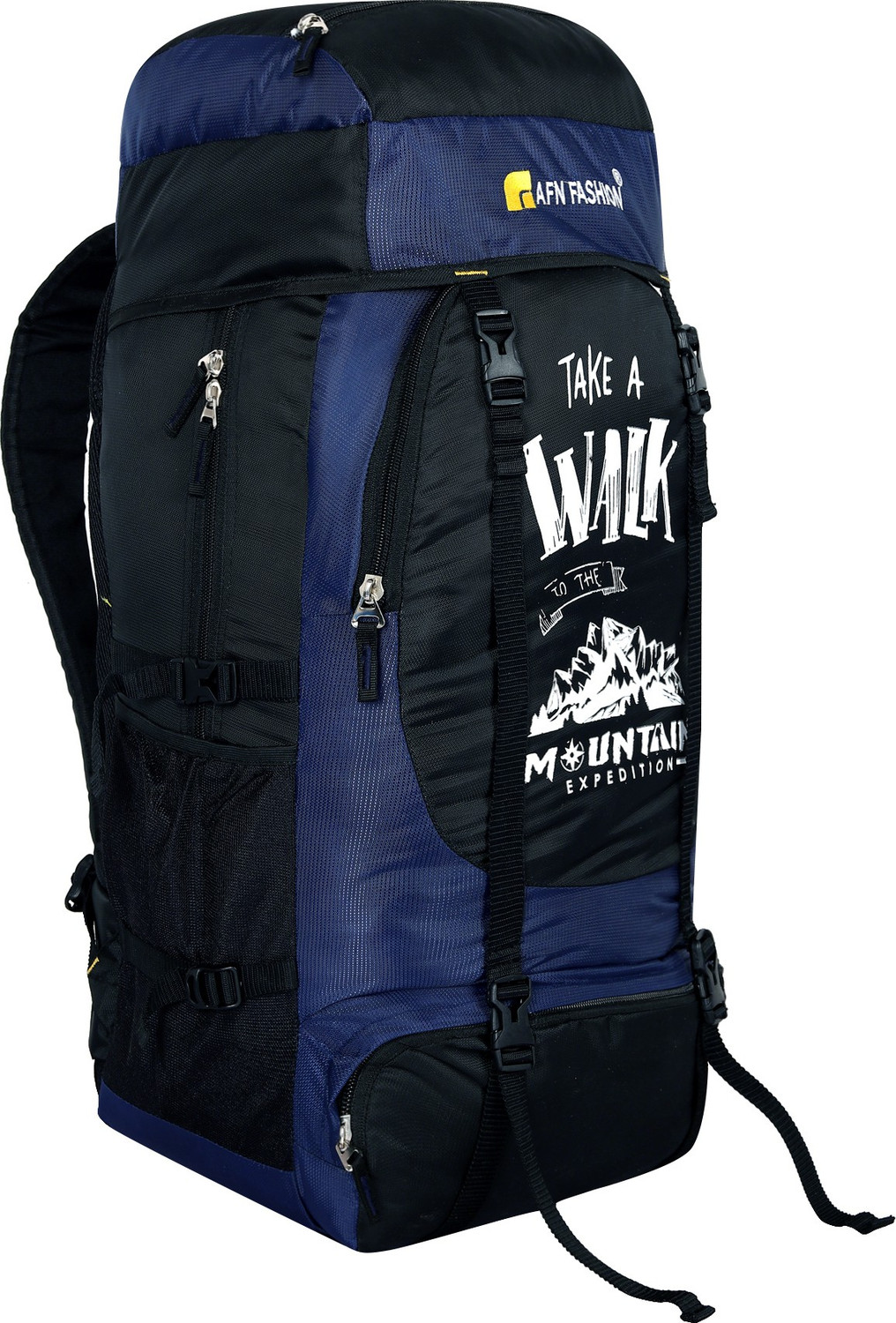 Image of BOLSTER 95L TRAVEL HIKING RUCKSACK TRAVEL BACKPACK FOR ADVENTURES TREKS 1 YEAR WARRANTY (Grey, Rucksack)