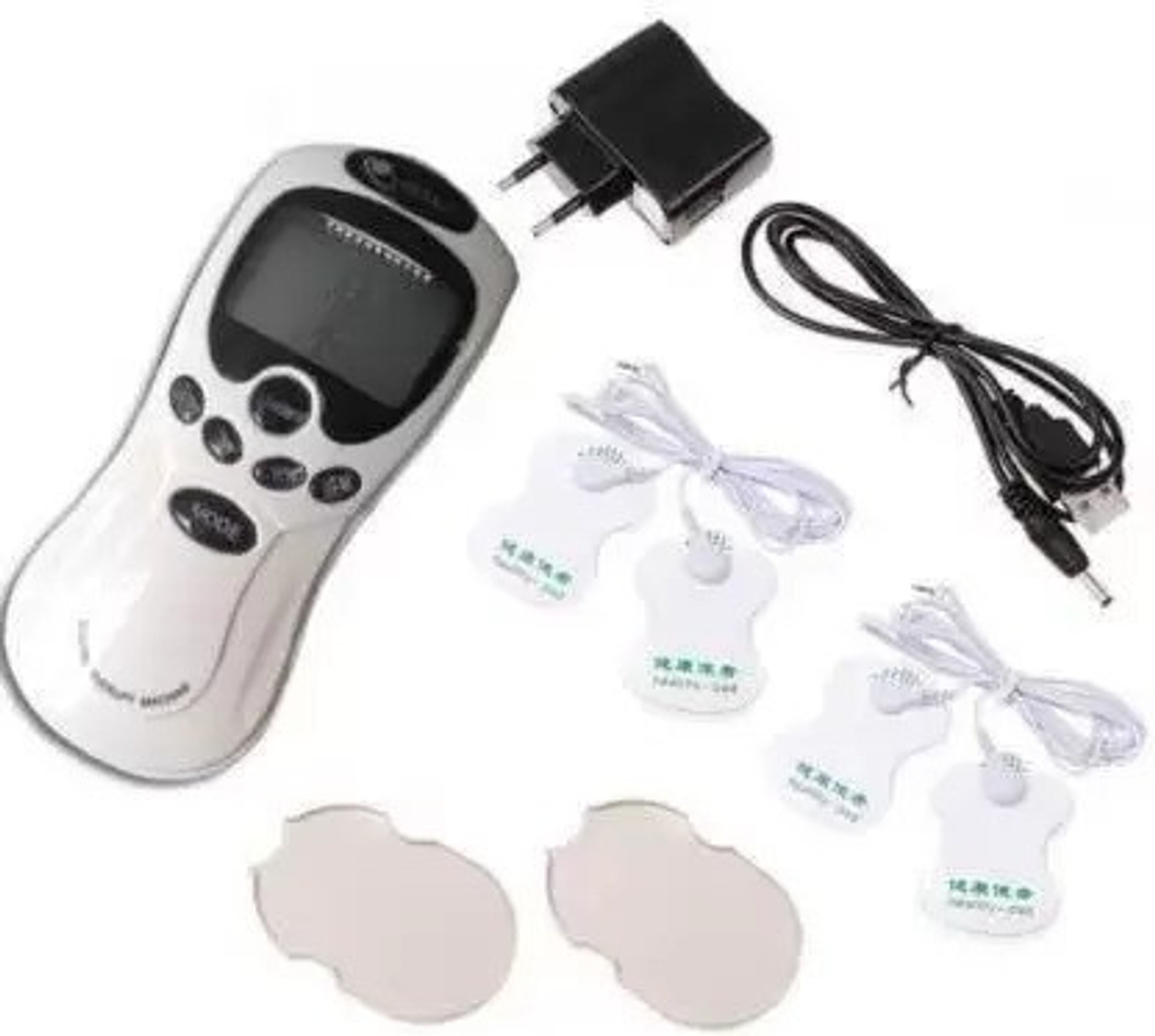 Image of R A Products Blueidea Digital Therapy Machine Relax You from Stress and Tiredness, Full-Body Massager for Muscle Relax, Pain Relief - Fat Burner and Relaxation Massager Blueidea Digital Therapy Massager (White)