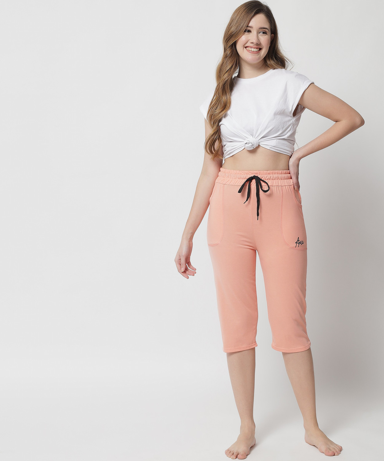 Image of Trendy World Women Multicolor Capri