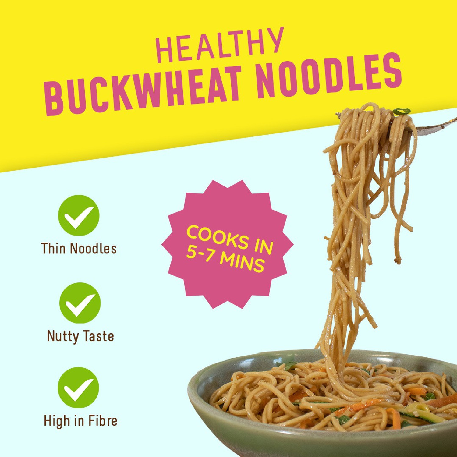 Image of MasterChow Soba Noodles (Pack of 2) Instant Noodles (2 x 300 g)