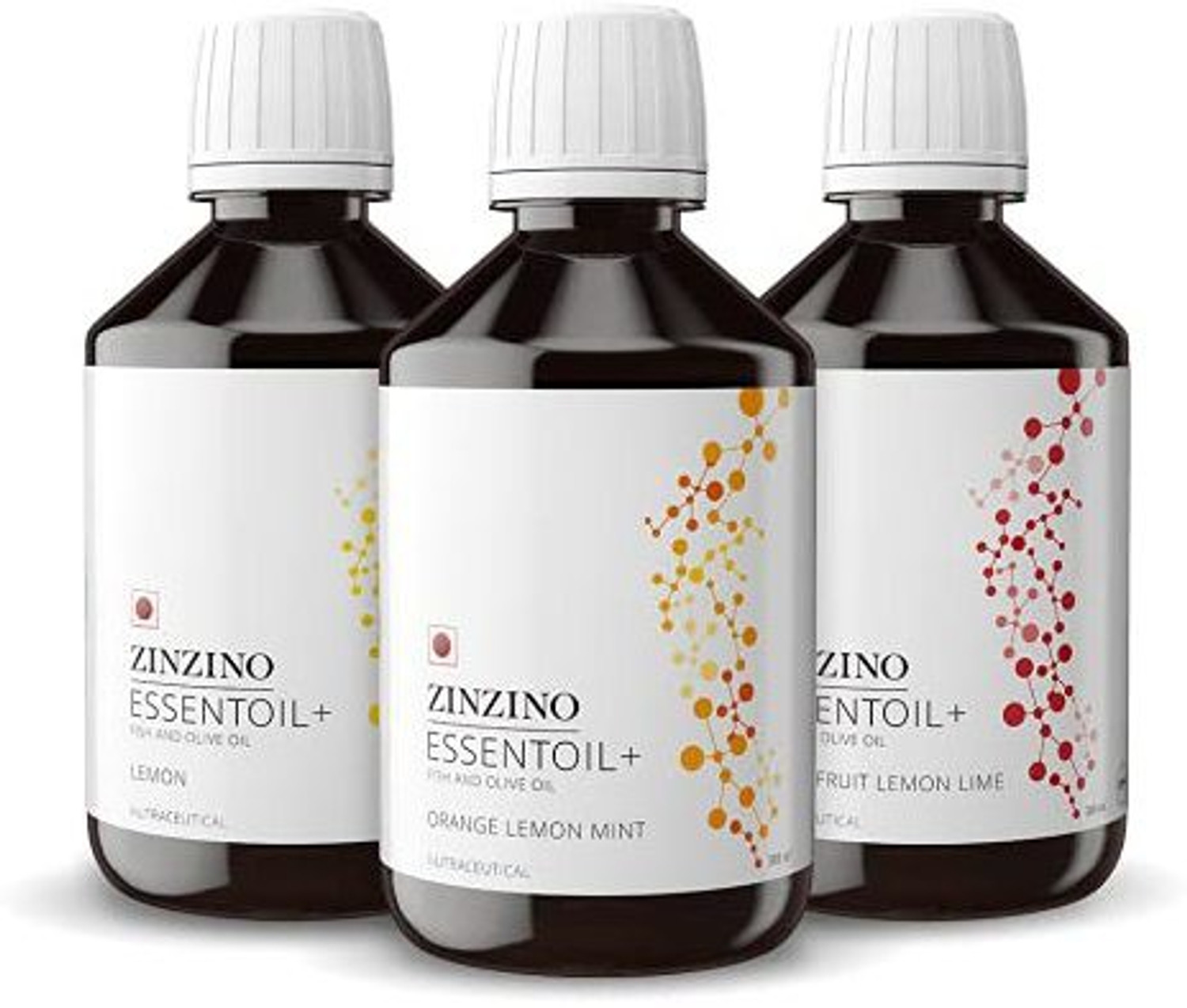 Image of ZINZINO ESSENTOIL+ , FISH & OLIVE OIL , ORANGE LEMON MINT (100 ml)