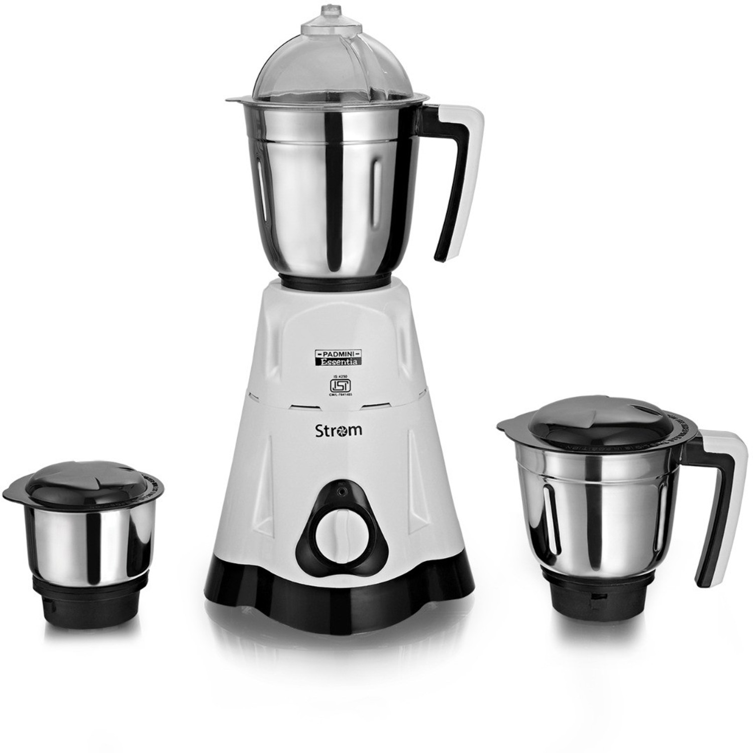 Image of Sunflame CRYSTAL 3 JARS 500 W Juicer Mixer Grinder (Crystal | 3 Jars | White)