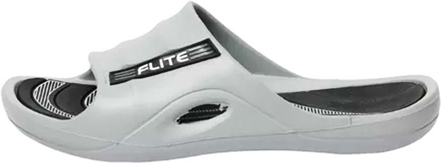 Image of FLITE Men Slides (Grey, Black , 6)