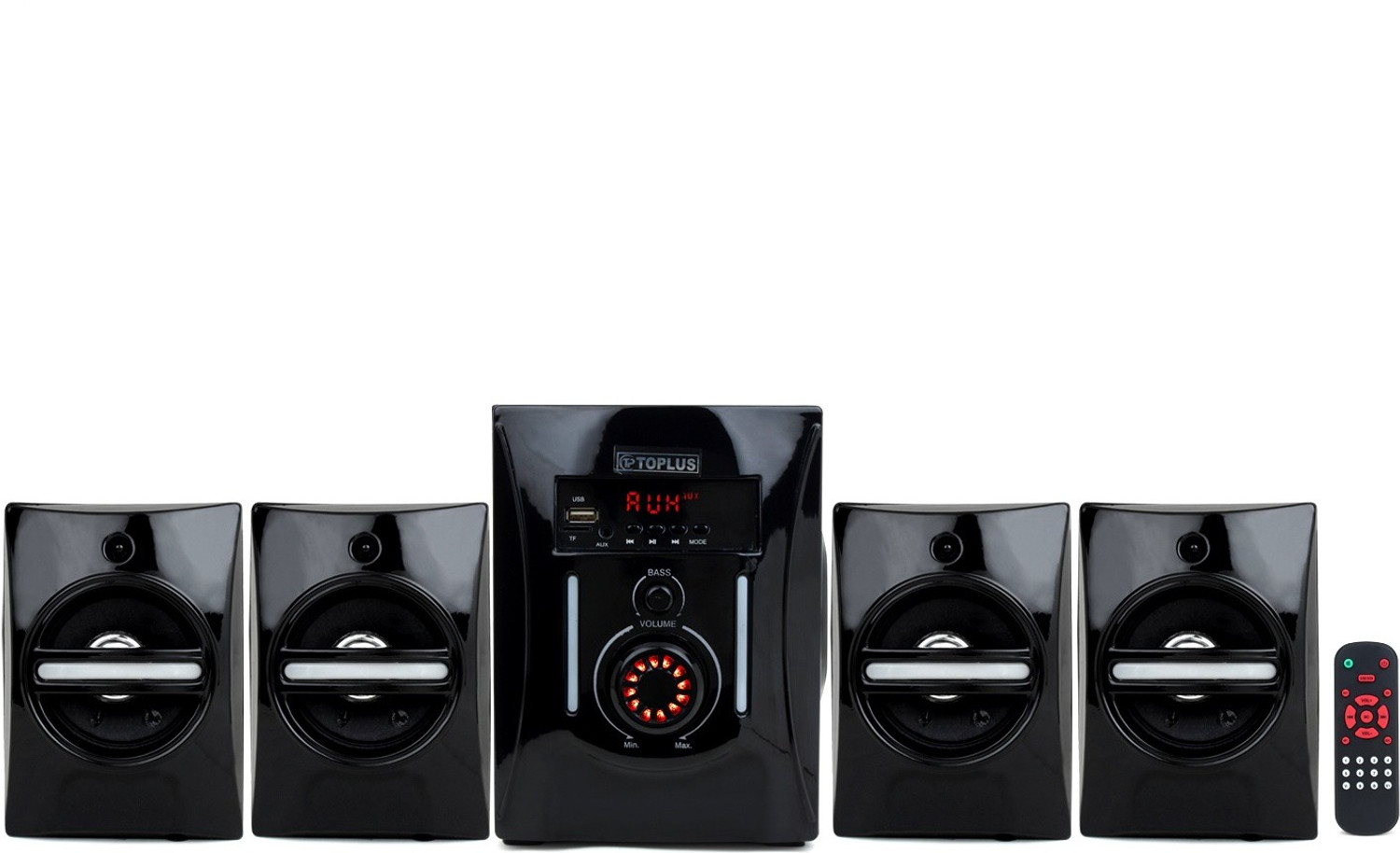Image of IMPEX Lyric 5.1 45 W Bluetooth 45 W Bluetooth Home Theatre (Black, 5.1 Channel)