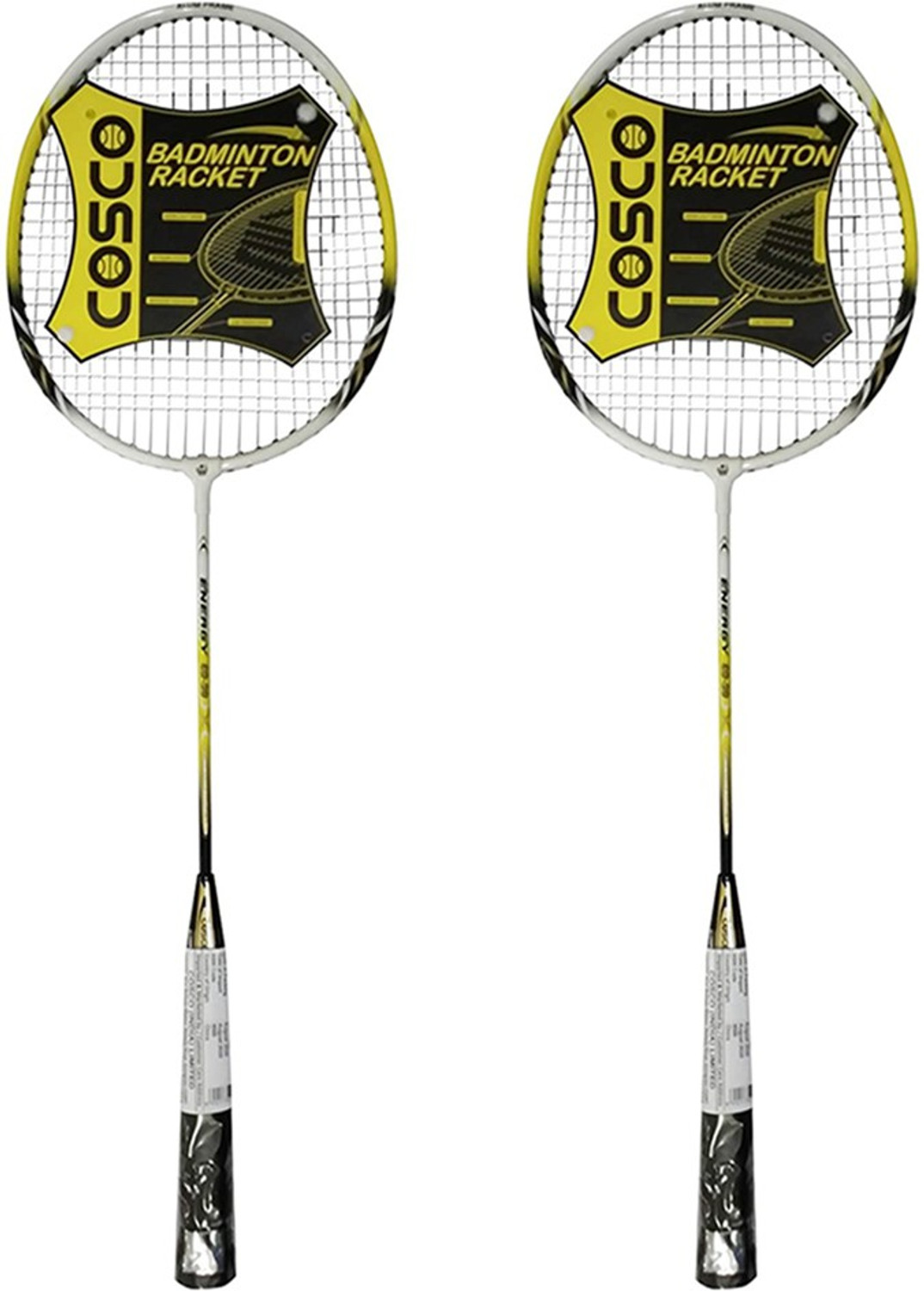 Image of VICTOO Double shaft badminton racket set of 2 Black Unstrung Badminton Racquet (Pack of: 1, 120 g)