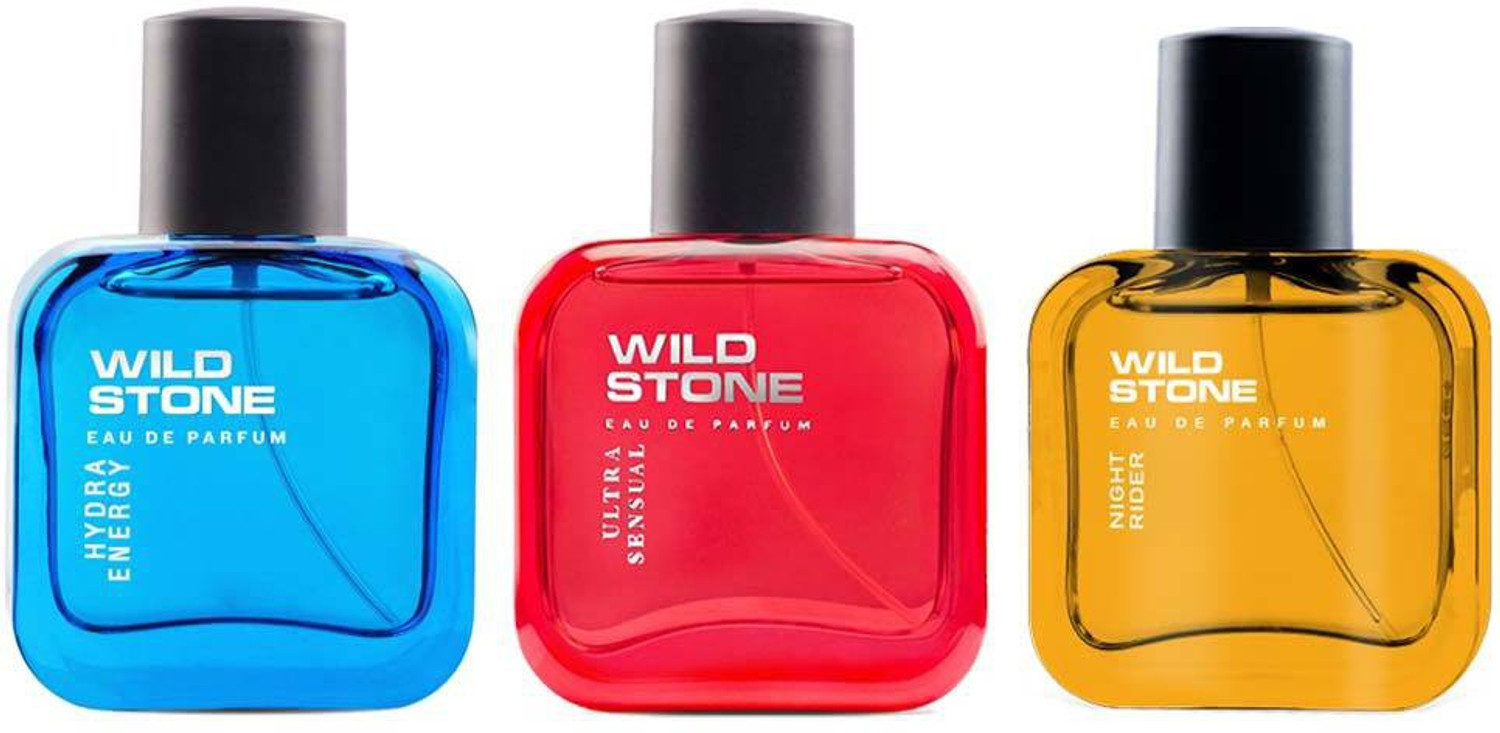 Image of Wild Stone Forest Spice Perfume - 100 ml each , Pack of 3 Eau de Parfum - 300 ml (For Men)