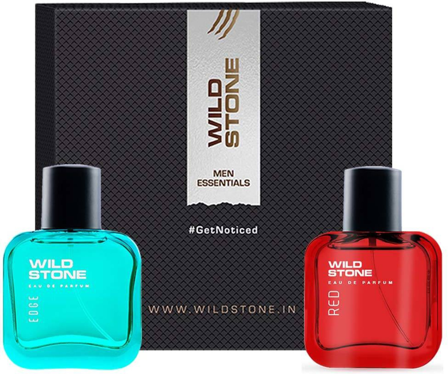 Buy Wild Stone Gift Hamper Edge & Red Men's Perfume 30ml Combo - Image 1