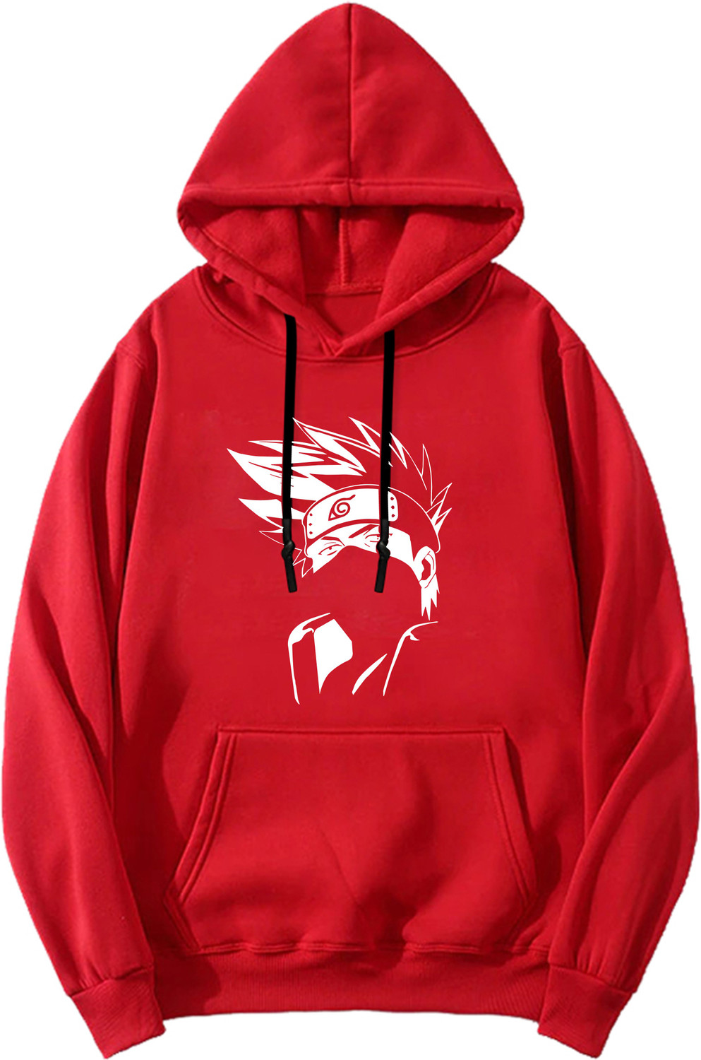 Image of bfb Men Full Sleeve Printed Hooded Sweatshirt