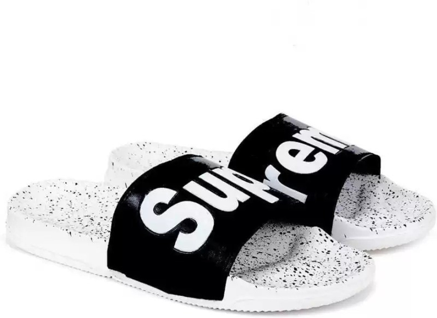 Image of GRACE ENTERPRISES Men Slides (White , 9)