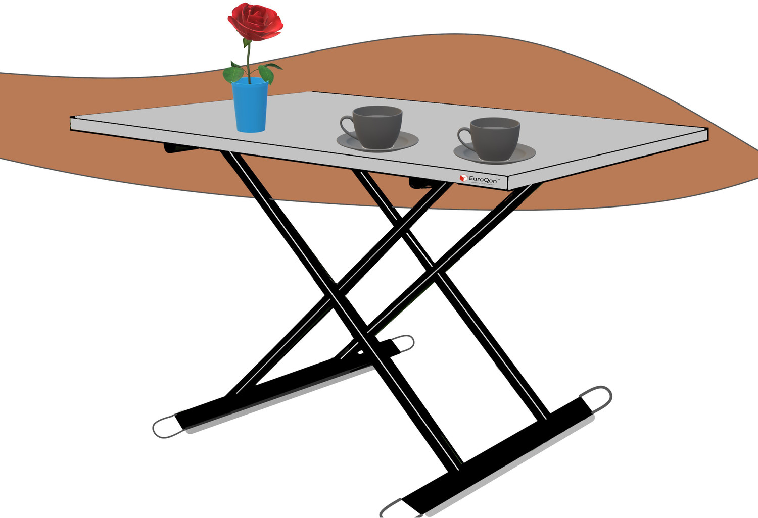 Image of SHIVRUDRA BEST BUDGET TEA TABLE | TEAPOY | BUDGET FRIENDLY DESIGN Wood Coffee Table Solid Wood Coffee Table (Finish Color - WOODEN, Pre-assembled)