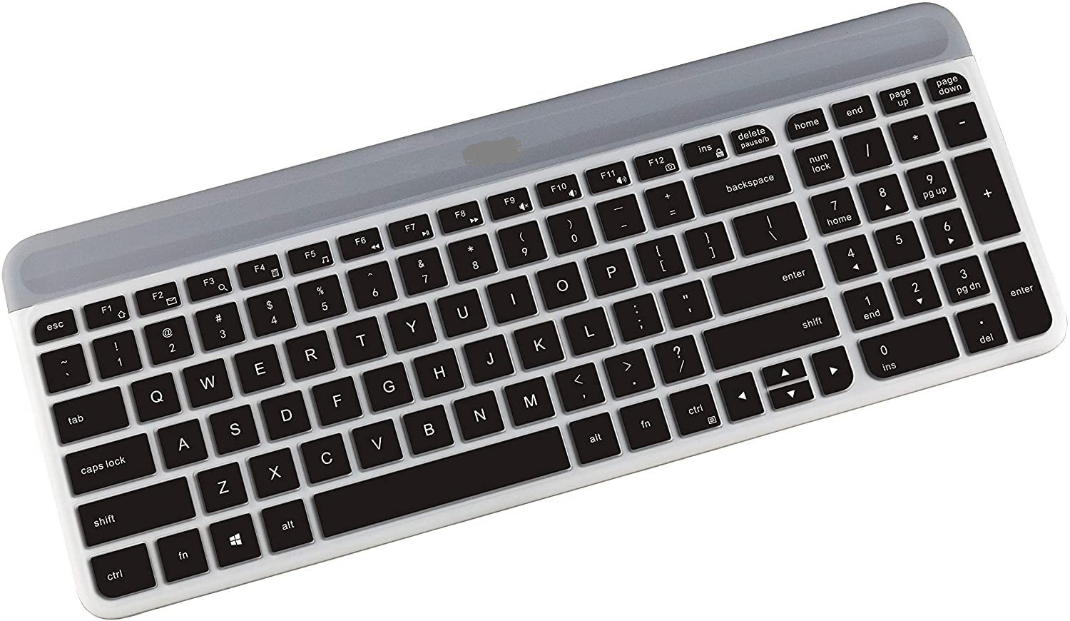 Image of FRONY D83 Hard key Mini Home Theater Keyboard: Touchpad Included Smart Connector Handheld Laptop Keyboard Compatible with Desktop, Laptop, Mac (Black)