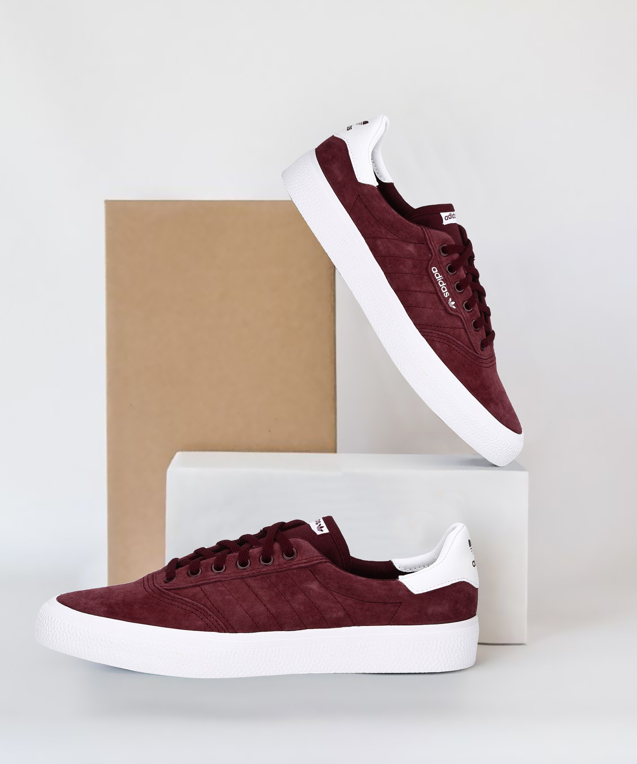 Image of ADIDAS ORIGINALS 3MC Casuals For Men (Red , 12)