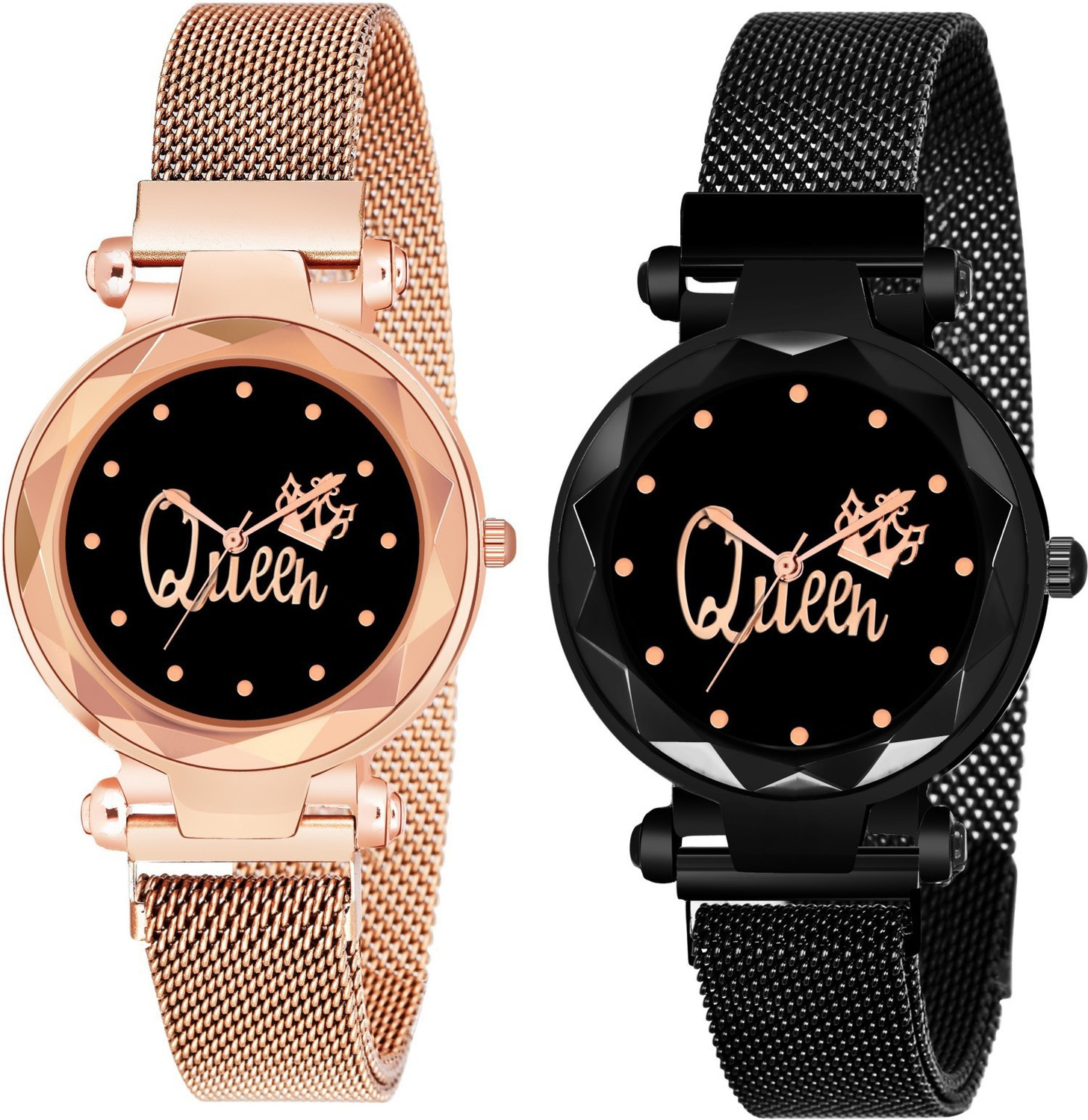 LAXMO Classy Designer Magnet Belt Top Trending Analog Watch – For Women