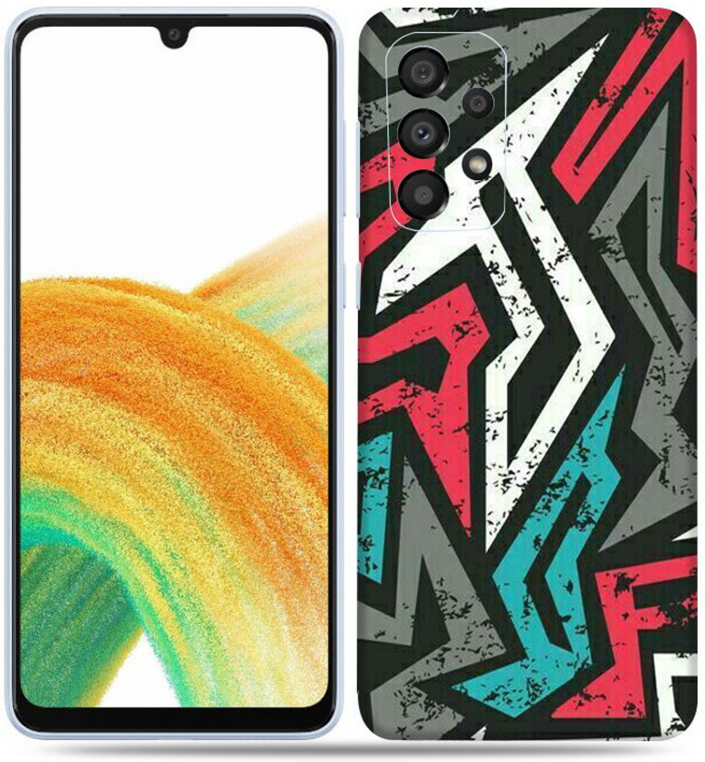 Image of BugguSkin Realme 6i, realme 6i Mobile Skin (Ultra Super Rocket Missile Skin With High Matte Finish., Mobile Skin (Back+Side+Camera))