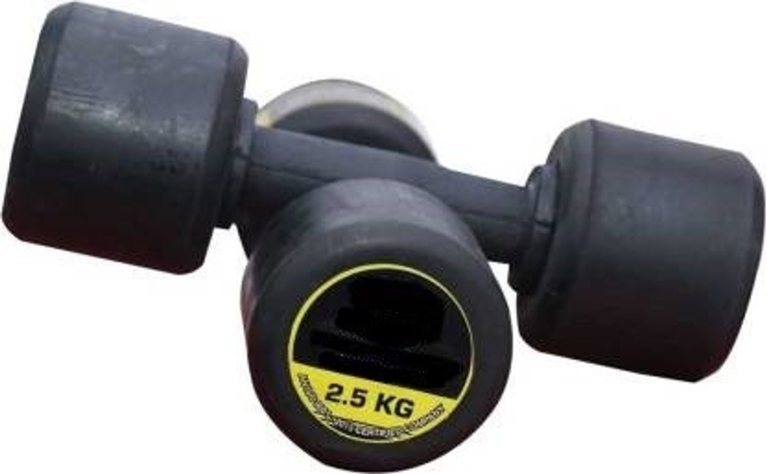 Image of Sports Era Exclusive Quality Rubber Dumbbell Set Of (2.5 kg X 2) Fixed Weight Dumbbell (5 kg)