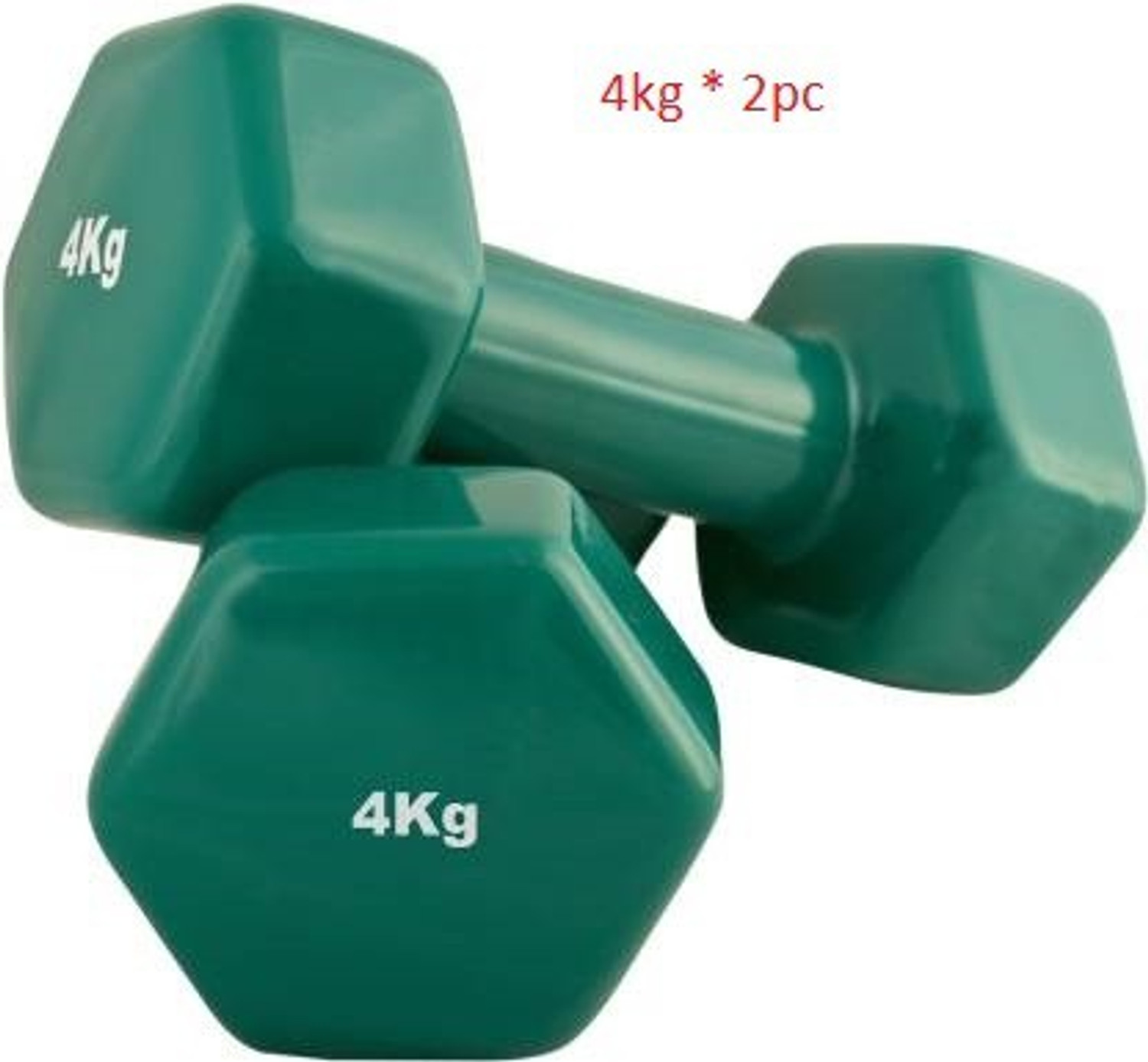 Image of Fitness Kart Vinyl Dumbbell for Men & Women (3 KG x 1) Fixed Weight Dumbbell (3 kg)