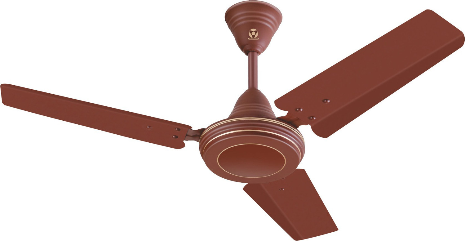 Image of THERMOCOOL Little | 600 RPM | Choco Brown | with 1 Year Warranty 900 mm Ceiling Fan (Choco Brown | Pack of 1)