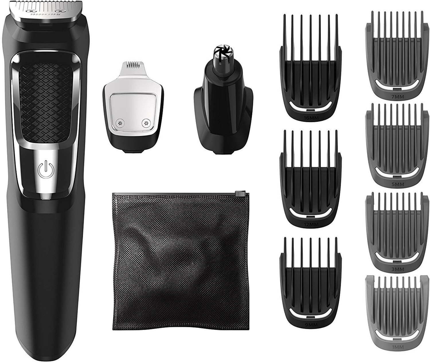 Image of PHILIPS MG7931 /65, 16-in-1 All in One Trimmer Men- Beard, Hair, Body, Nose & Intimate Trimmer 120 min Runtime 17 Length Settings (Grey)