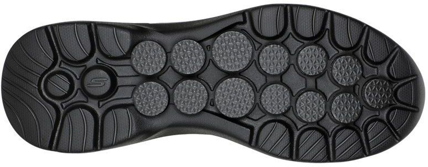 Image of Skechers Walking Shoes For Men (Black , 9)