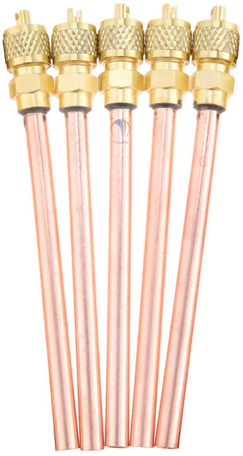 Image of MET 10 FOOT COPPER PIPE FOR AIR CONDITIONER [1 /4+1 /2] [4 MTR WIRE 1.5 MM 3 CORD] 15 mm Plumbing Pipe (Copper)