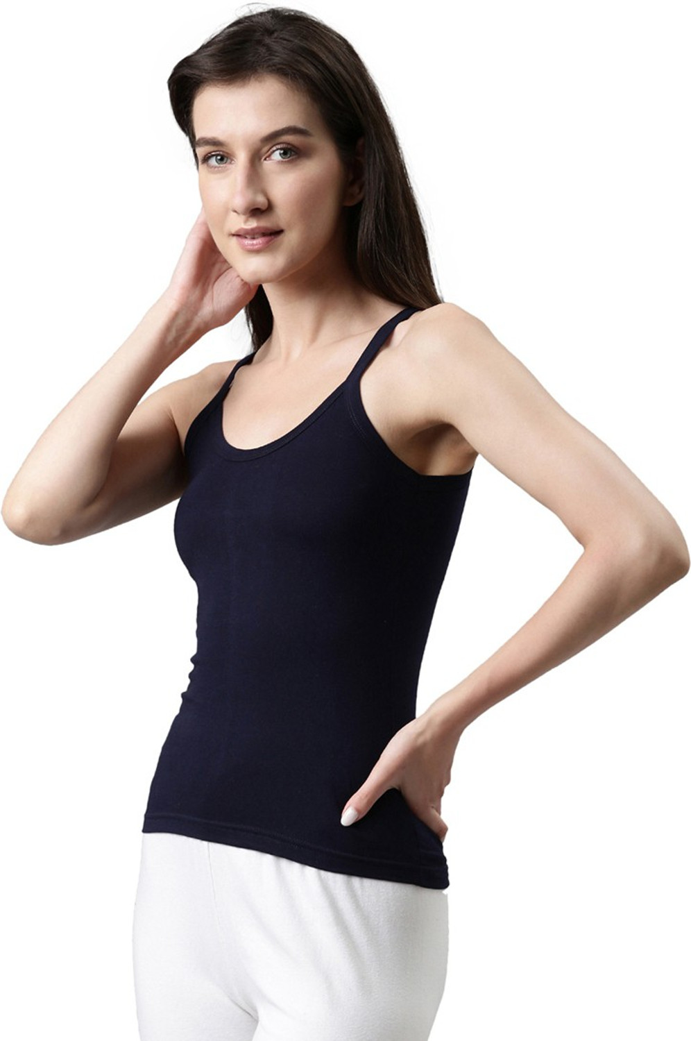 Image of Dixcy Slimz Women Multicolor Camisole (Pack of 5)
