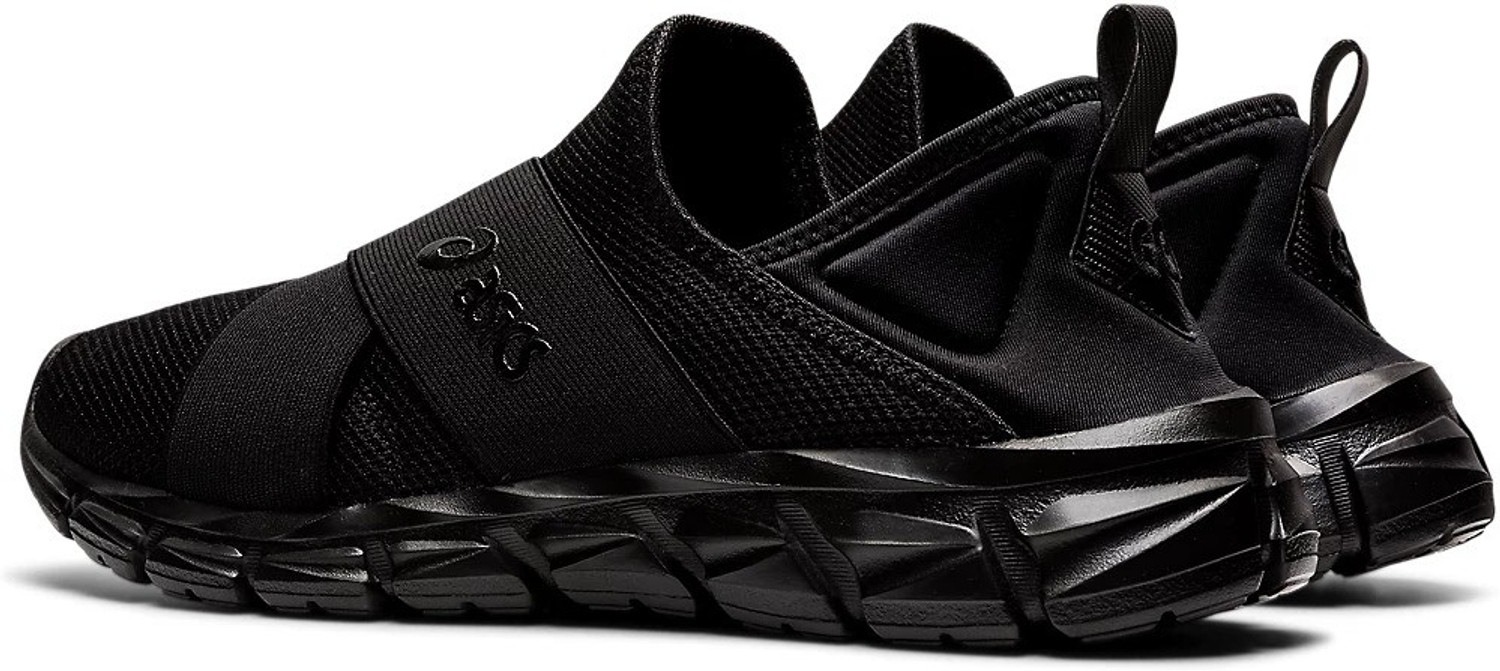 Image of Asics QUANTUM LYTE SLIP-ON Slip On Sneakers For Men (Black , 5)
