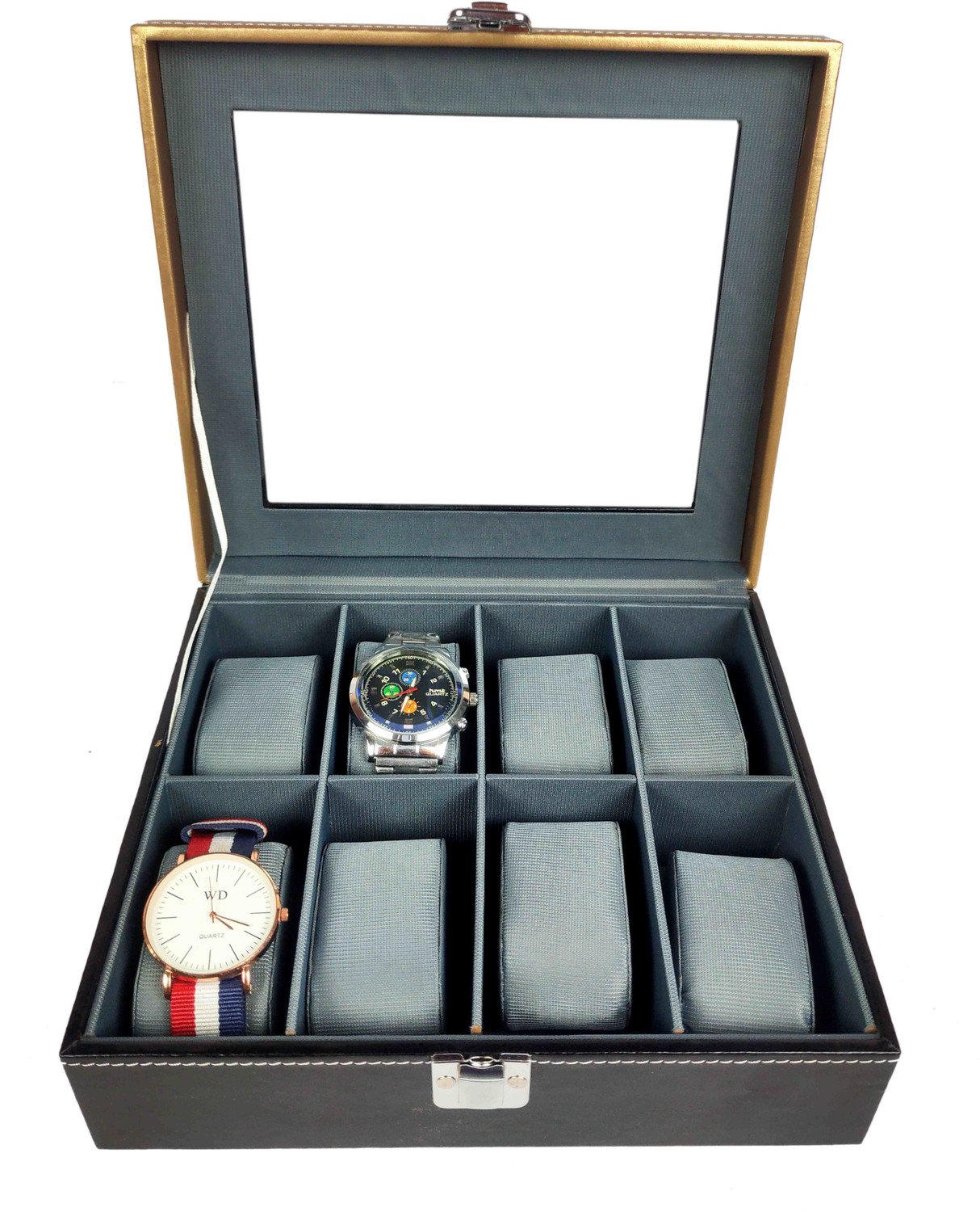 Image of Jhola Basta Watch Box Watch Box (Brown, Holds 12 Watches)