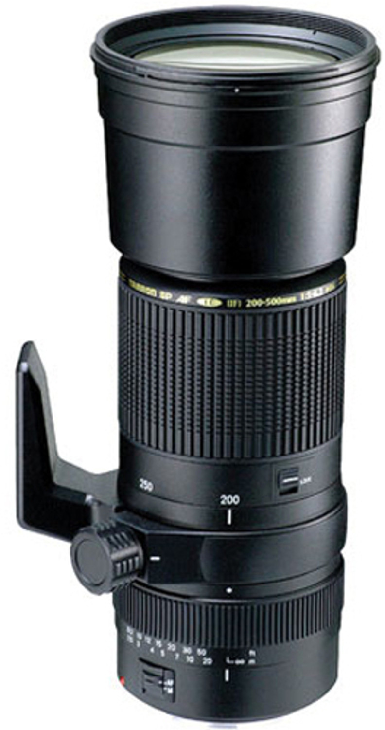 Image of Tamron SP AF 200 - 500 mm F /5-6.3 Di LD (IF) Telephoto Zoom Lens (Black)