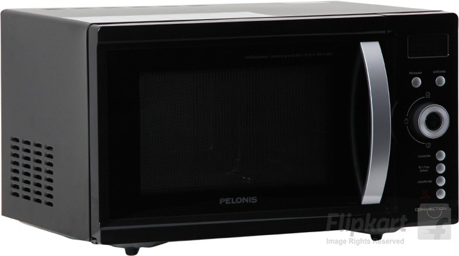 Image of Pelonis 23 L Convection Microwave Oven (AS823E4J S, Black)
