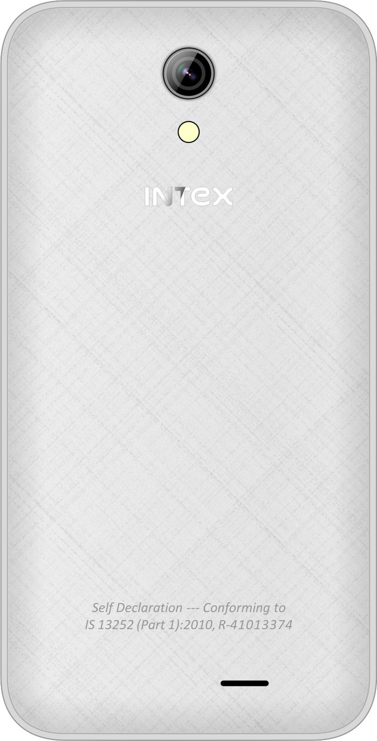 Image of Intex Aqua Y4 (Silver, 4 GB) (512 MB RAM)