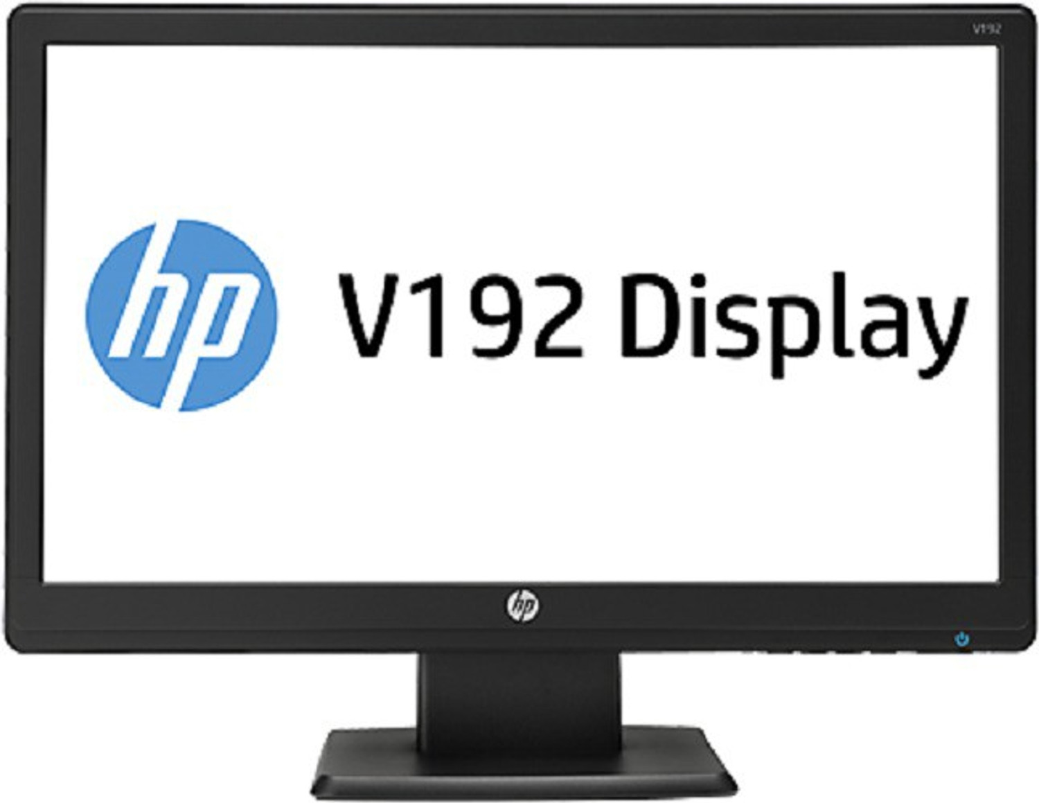 Image of HP V Power Saving Series 46.99 cm (19 inch) HD LED Backlit Monitor (V192) (Response Time: 5 ms, 60 Hz Refresh Rate)