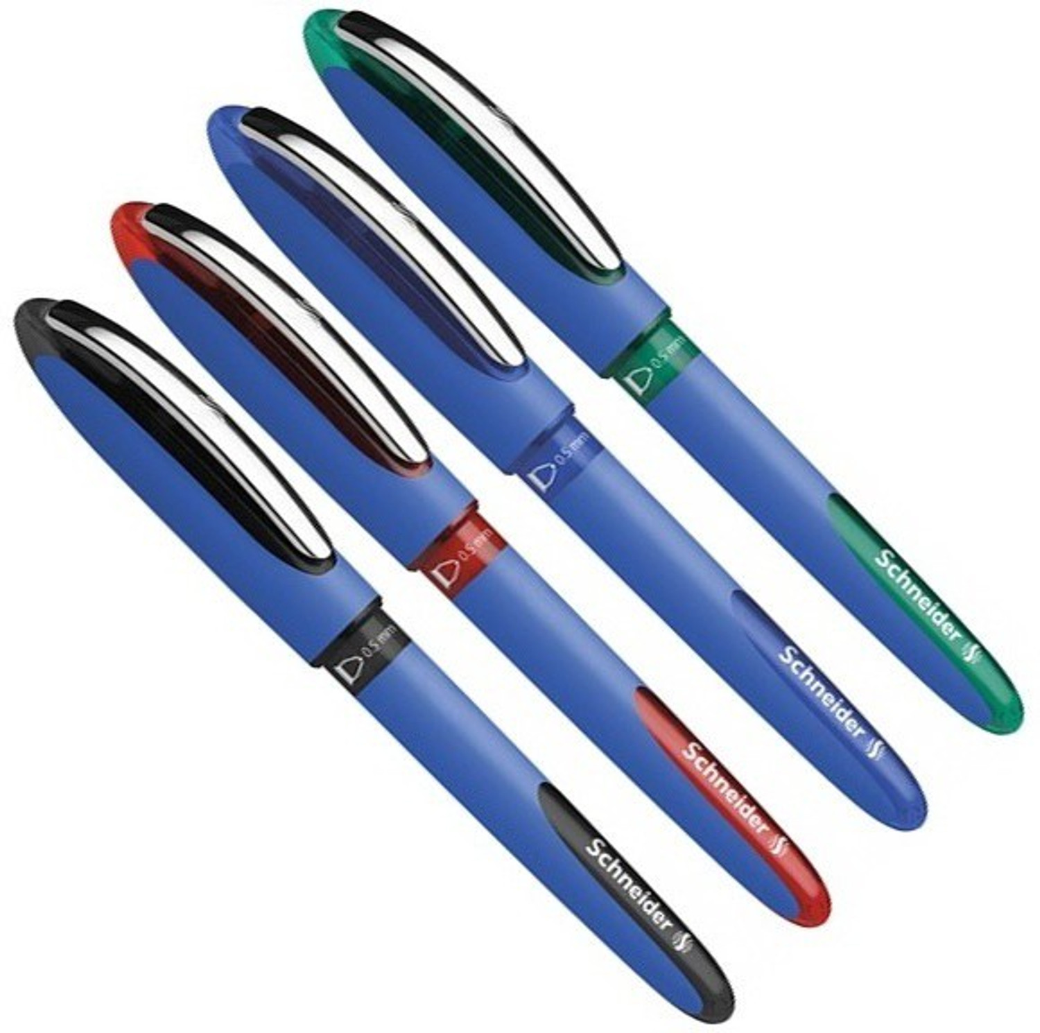 Schneider One Hybrid C Roller Ball Pen Pack of 4 - Image 3
