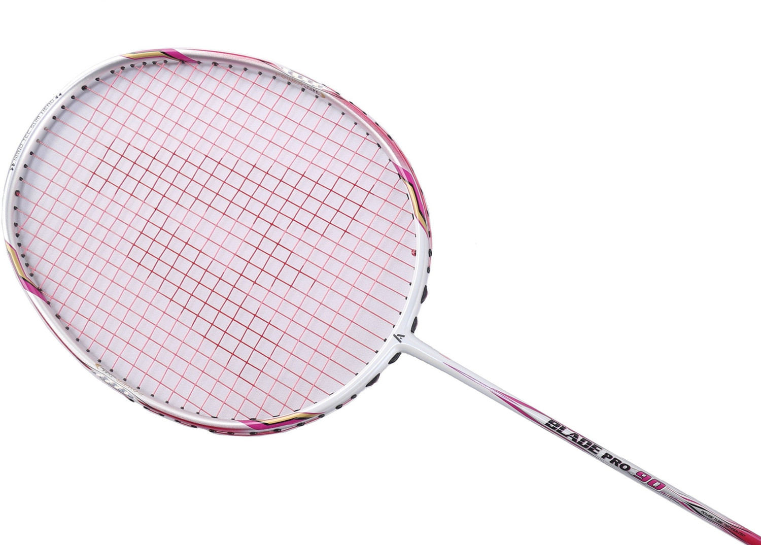 Image of ASHAWAY BLADE PRO 90 Red, White Strung Badminton Racquet (Pack of: 1, 82 g)