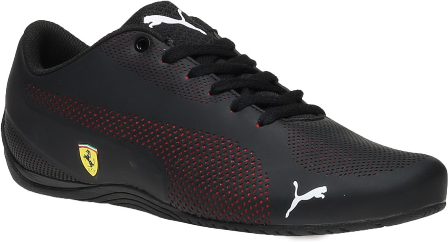 Image of PUMA SF Drift Cat 5 Ultra Sneakers For Men (Black , 8)