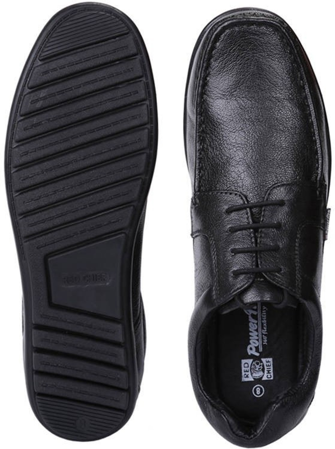 Image of RED CHIEF RC10019 Corporate Casuals For Men (Black , 43 Euro)