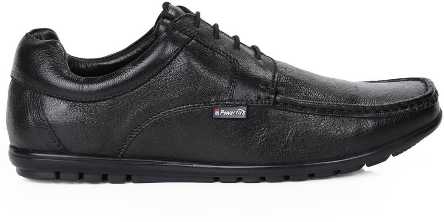 Image of RED CHIEF RC10019 Corporate Casuals For Men (Black , 43 Euro)