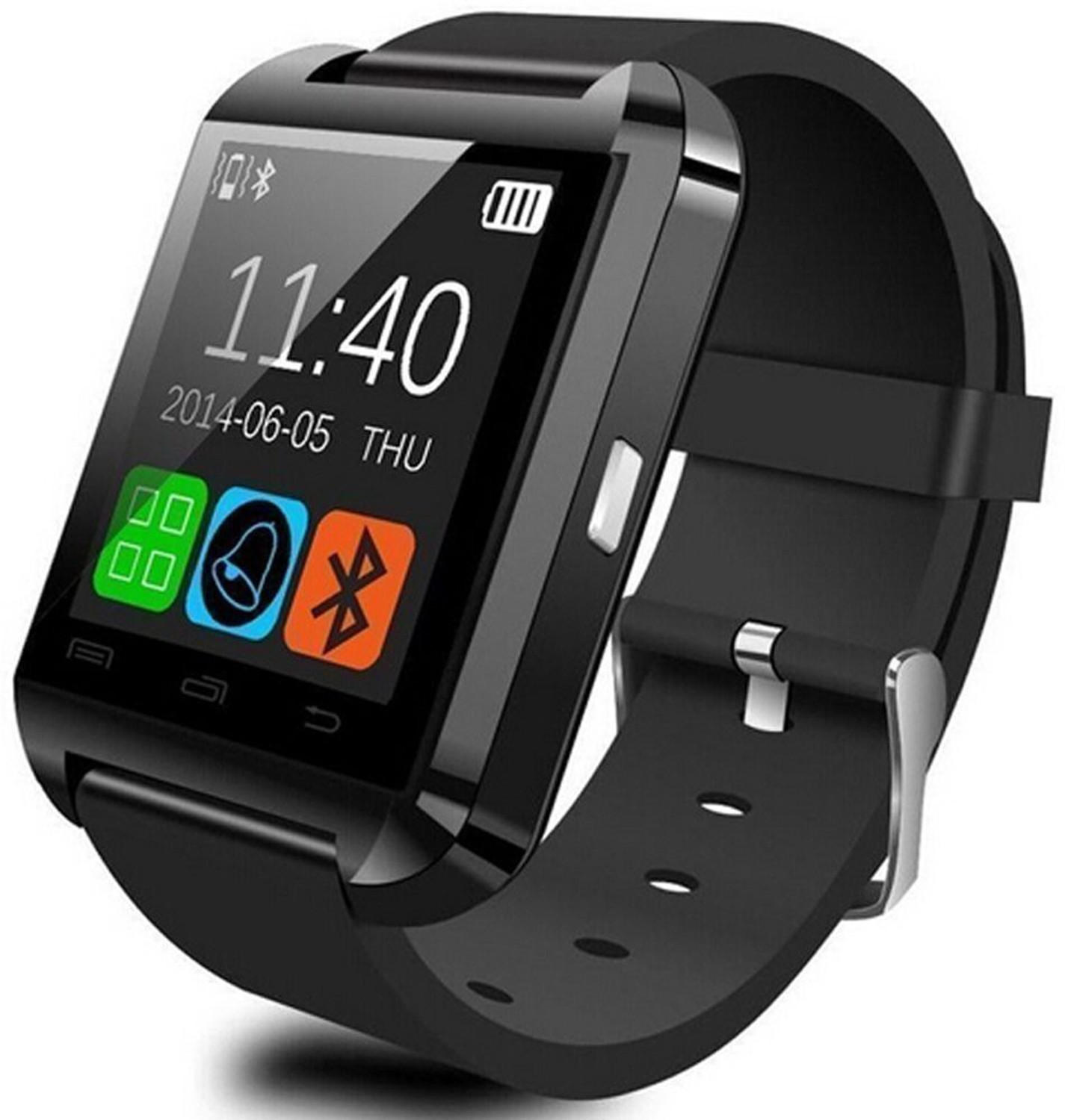 Image of Lastpoint 4G Camera and Sim Card Support watch Smartwatch (Black Strap, free)