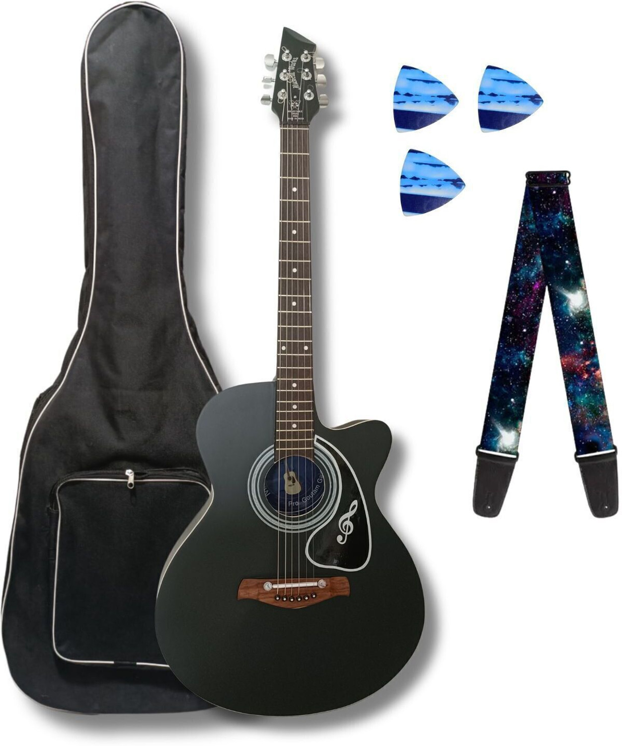 MUSICALWORK GuitarCityCart-038F Acoustic Guitar - Image 1