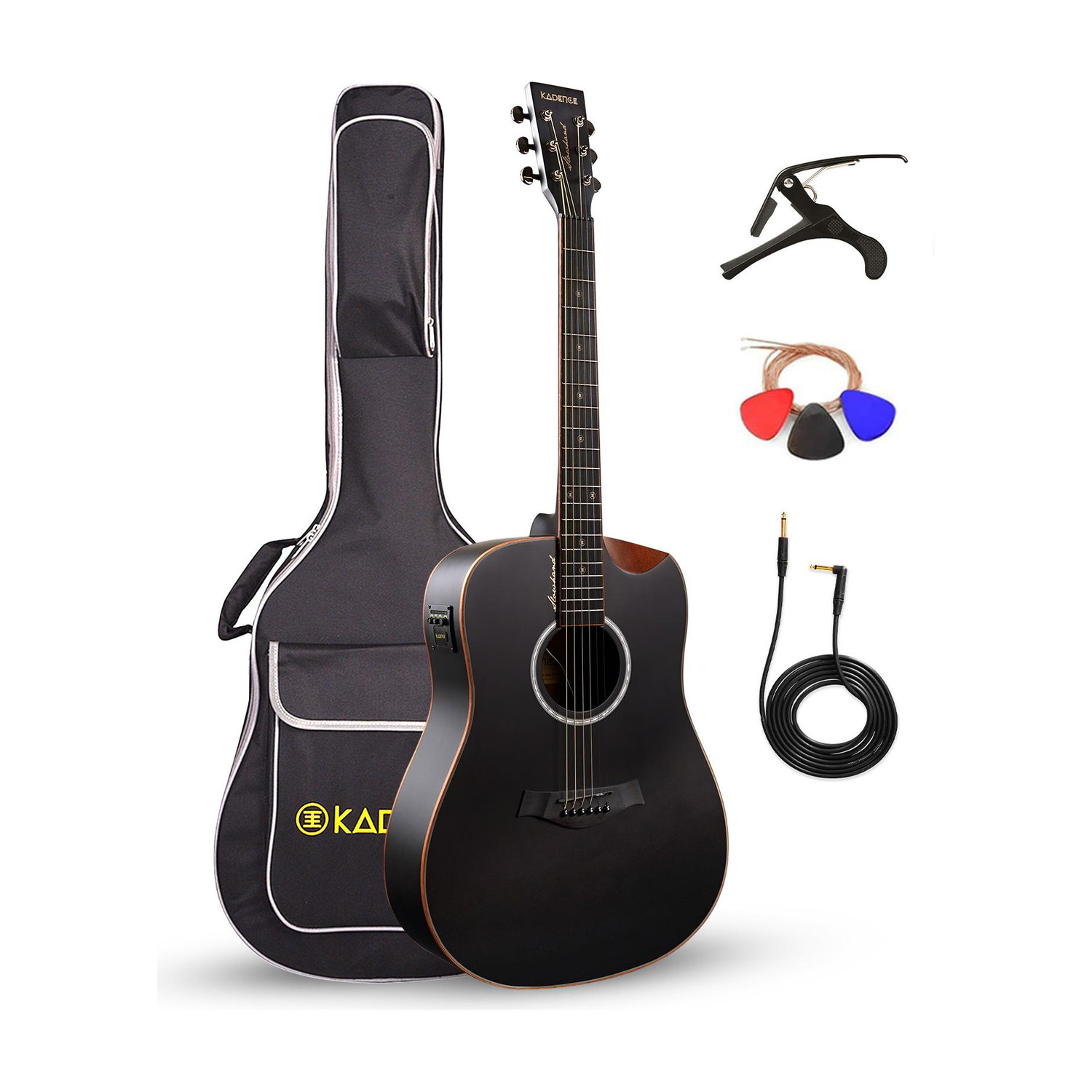 KADENCE KAD-SH-04 Semi Acoustic Guitar - Image 6