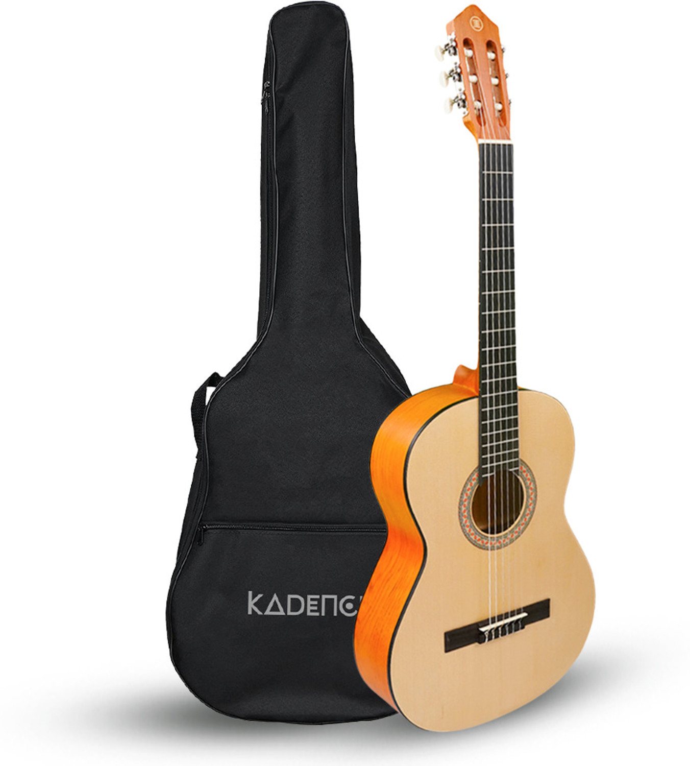 Image of SaGa SF-600C DREADNOUGHT-(Natural Wood) Acoustic Guitar Sapele Mahogany Laminate Hard Wood Right Hand Orientation (Natural)