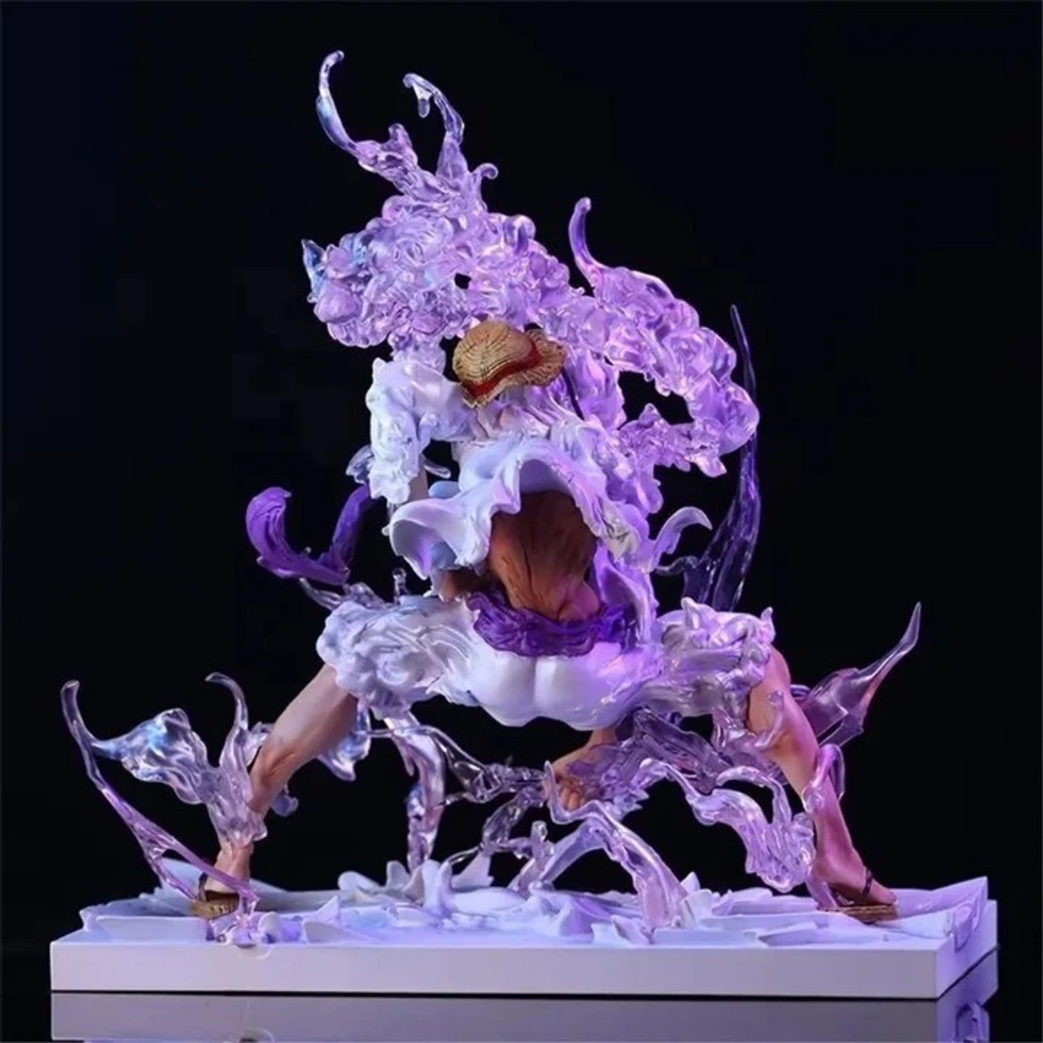 Image of Otaku Originals Luffy Sun God Nika Action Figure - Limited Edition One Piece Anime Figure 23cm (Multicolor)