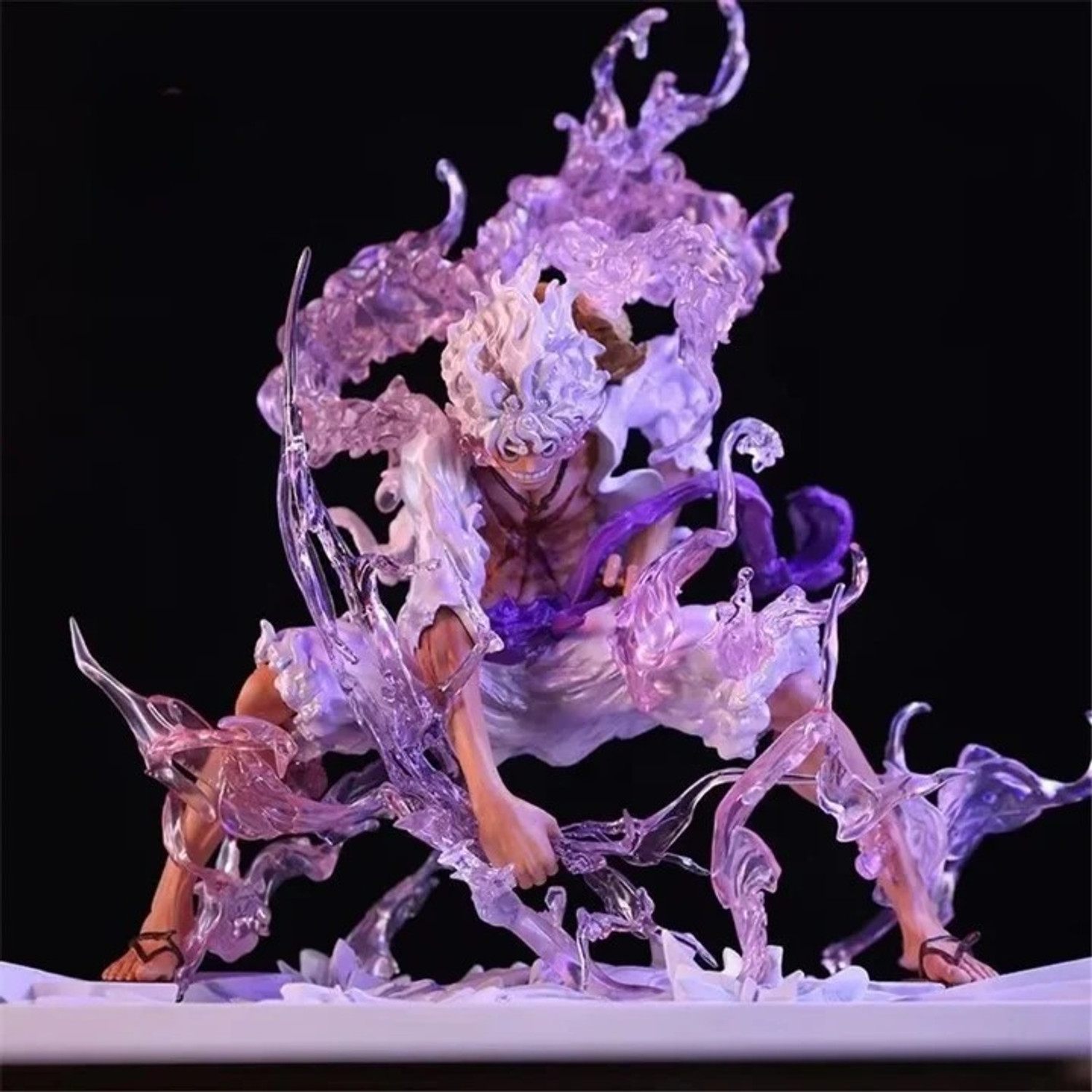 Image of Otaku Originals Luffy Sun God Nika Action Figure - Limited Edition One Piece Anime Figure 23cm (Multicolor)