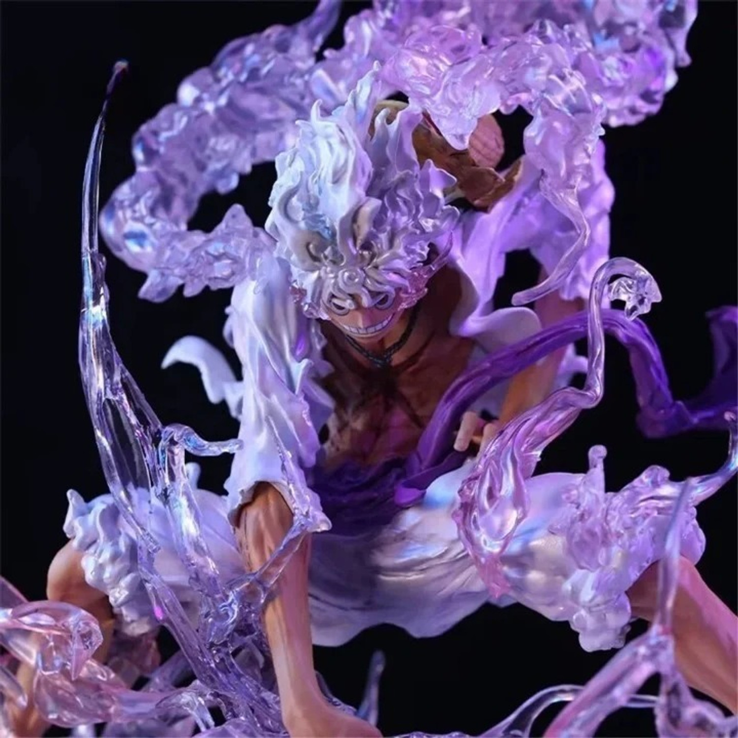 Image of Otaku Originals Luffy Sun God Nika Action Figure - Limited Edition One Piece Anime Figure 23cm (Multicolor)