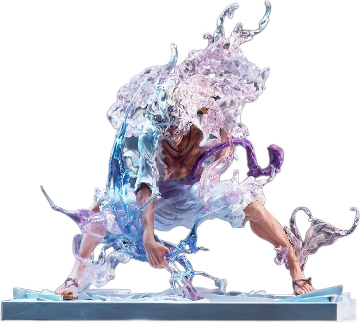 Image of Otaku Originals Luffy Sun God Nika Action Figure - Limited Edition One Piece Anime Figure 23cm (Multicolor)